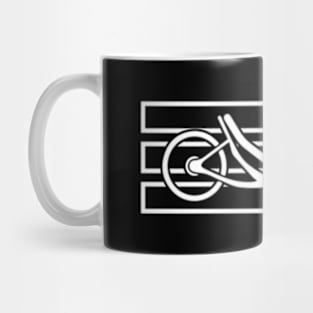 Recumbent Bike Threewheeler Mug